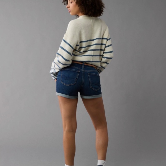 NWT American Eagle Next Level Stretch Midi Shorts - Picture 7 of 8